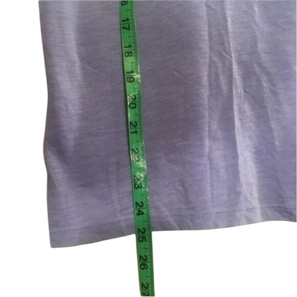 PINK Victoria's Secret Lavender Purple Ringer T-Shirt Women's Size S Graphic Tee - Picture 5 of 8